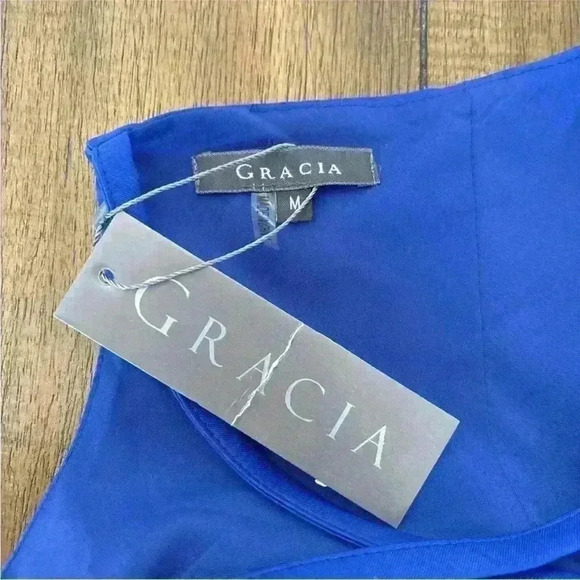 GRACIA Fit And Flare Sleeveless Mini Dress Size Medium NWT - Picture 13 of 15